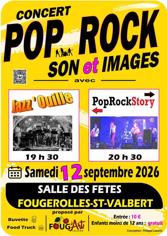 Concert du groupe PopRockStory